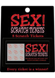 Sex Scratch Tickets (8 Per Pack)