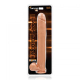 Si 16 inches Exxtreme Dong with Suction Cup Beige