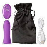 Pro Sensual Power Touch Bullet With Remote Control Purple