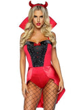 Devilish Darling 3pc Xs Red
