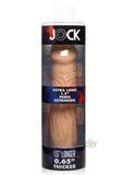 Jock Extra Long Penis Extension Sleeve 1.5in Light