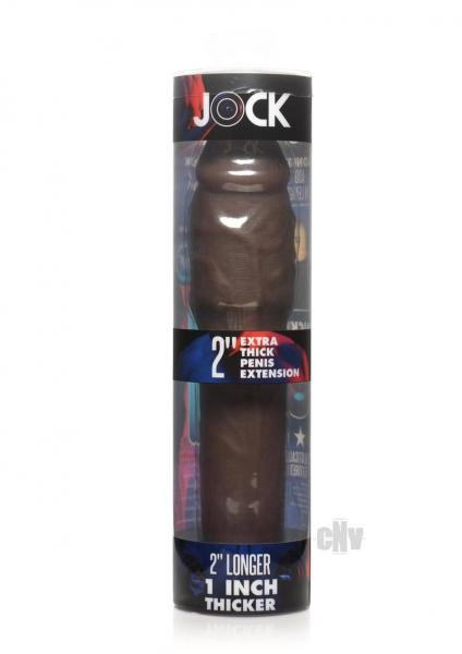 Jock Extra Thick Penis Extension Sleeve 2in Dark