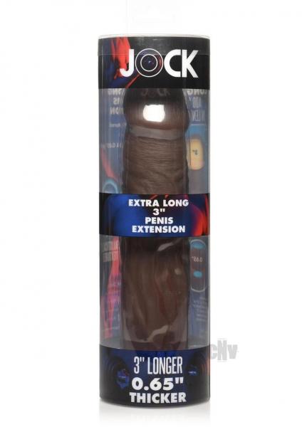 Jock Extra Long Penis Extension Sleeve 3in Medium