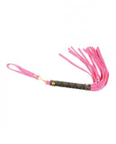 Plesur Mini Leather Flogger - Pink
