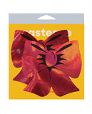 Pastease Red Holographic Bow Fuller Coverage
