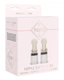Pumped - Nipple Suction Set Medium - Rose