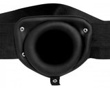 Pumper Inflatable Hollow Strap On Black