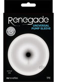 Renegade Universal Pump Ass Sleeve Clear