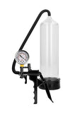 Pumped Elite Beginner Pump With Gauge Clear