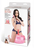 Lux F Inflatable Sex Chair W/vibe Dildo