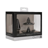 Interchangeable Butt Plug Set - Pointed Medium - Black