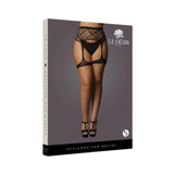 Shots Le Desir Striped, Fishnet Garterbelt Black Qs