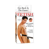 Big Daddy Hollow Strap On 10 Inch - Black