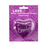 S-line Heart Soap - Dirty Love - Lavender Scented