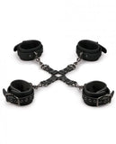 Easy Toys Fetish Hogtie, Ankle & Wrist Cuffs Black