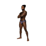 Male Power Sheer Prints Sheer Thong Spatter L/xl