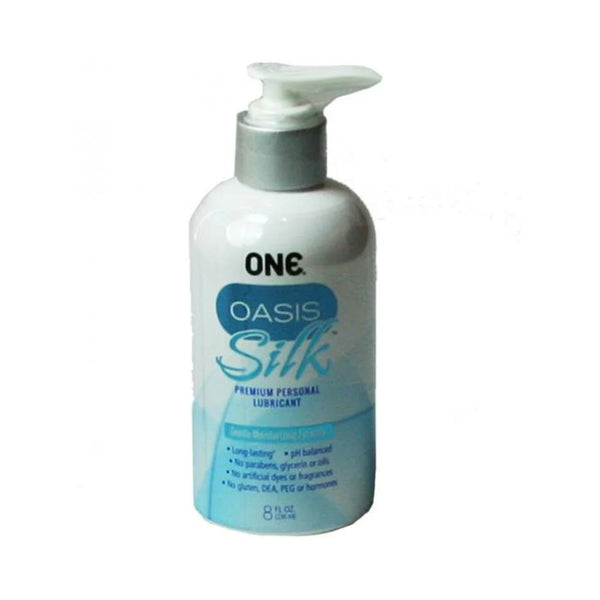 One Oasis Silk Hybrid Lubricant 8 Oz.