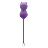 Emojibator Paula Kitty Cat Kegel Ball Vibrator