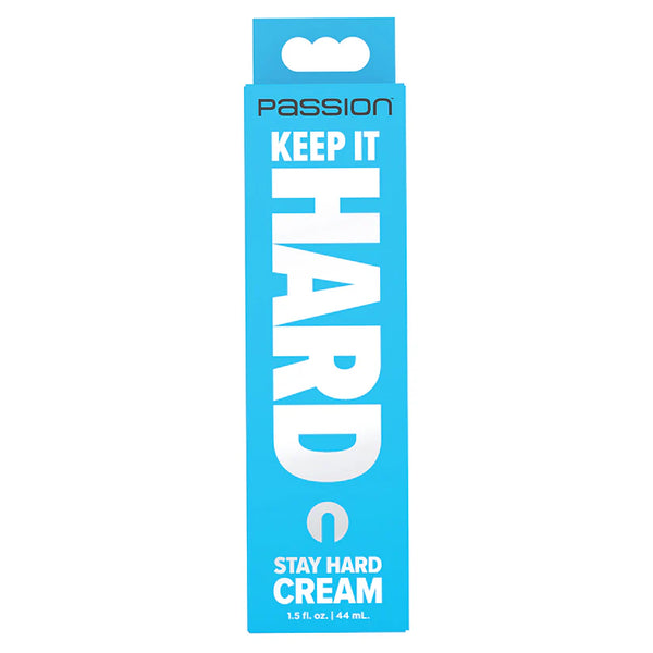 Passion Lubricants Keep It Hard Stay Hard Cream 1.5 oz.