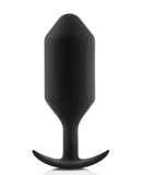 b-Vibe Weighted Snug Plug 6 - 600 g Black