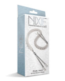 Nixie Pearl Drop Tweezer Nipple Clamps - Silver