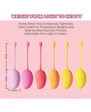Mango Tropical 6 Weighted Kegel Ball Exercise Set