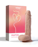 Paxton App Controlled Realistic 7.5" Thrusting Dildo Vibrator - Ivory