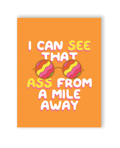 That Ass Greeting Card