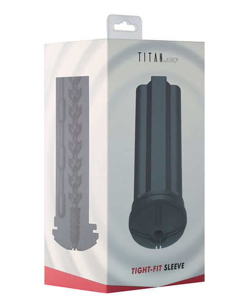 .=Kiiroo Tight Fit Sleeve For Titan - Black