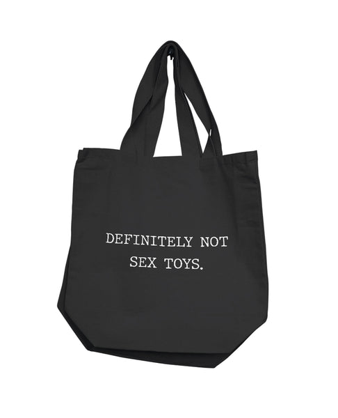 Nobu Definitely Not Sex Toys Reusable Tote - Black