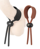 Cock Loops Adjustable Cock Ties - Brown/Black