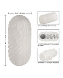 Boundless Reversible Squishy Ball Stroker - Smoke