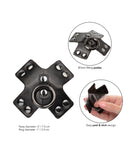 Euphoria Collection O-Ring Pasties - Black O/S