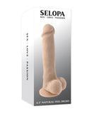 Selopa 6.5" Natural Feel Dildo - Light