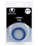 Rubber Cock Ring - 1.5" Blue