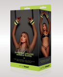 Whip Smart Glow in the Dark Deluxe Buckle Cuffs