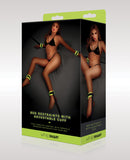 Whip Smart Glow in the Dark Bed Restraints w/Adjustable Cuffs