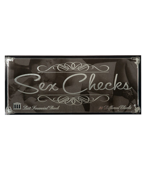 Sex Checks - Book of 20