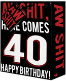 Aw Shit Here Comes 40 Gift Bag, Bachelorette & Party Supplies,- www.gspotzone.com