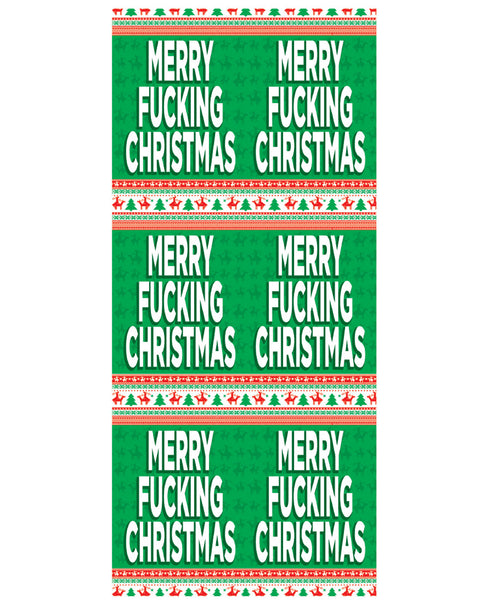 Merry Fucking Christmas Gift Tissue Paper - 4 Sheets