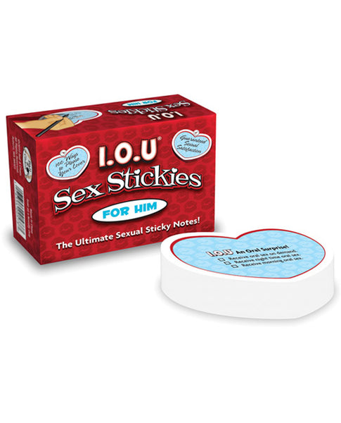 I.O.U. Sex Stickies for Him - The Ultimate Sexual Sticky Notes
