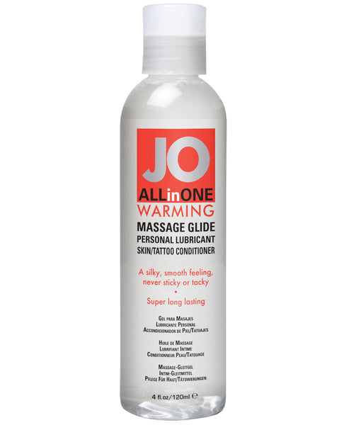 System JO All In One Massage Glide - 4 oz Warming