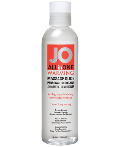 System JO All In One Massage Glide - 4 oz Warming