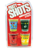 Party Shots Holiday Positions - Pack of 4
