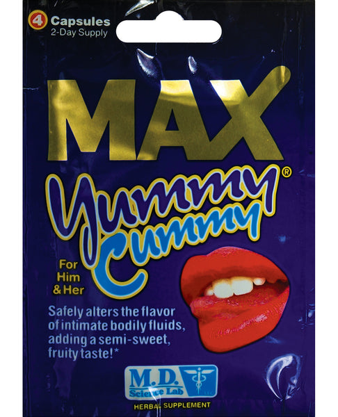 Max Yummy Cummy - 4 ct Packet