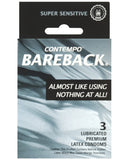 Contempo Bareback Condom - Box of 3