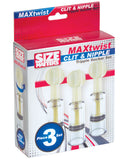 Size Matters Max Twist Triplets Nipple and Clit Suckers