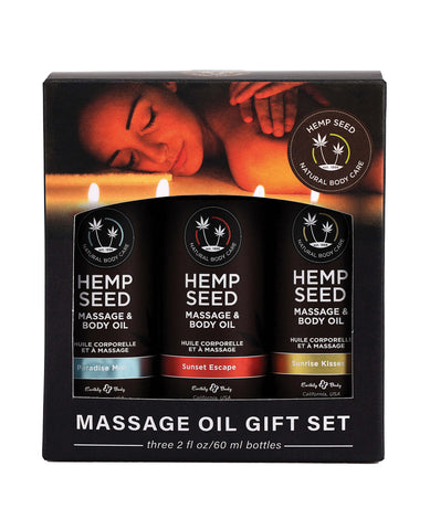 Earthly Body Summer 2023 Massage Gift Set - 2 oz Asst. Scents