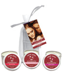 Earthly Body Valentine 3 in 1 Candle Trio - 2 oz Bag Home, Delight & Party