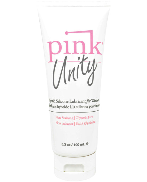 Pink Unity Silicone/Water Based Hybrid Lubricant - 3.3 oz Tube